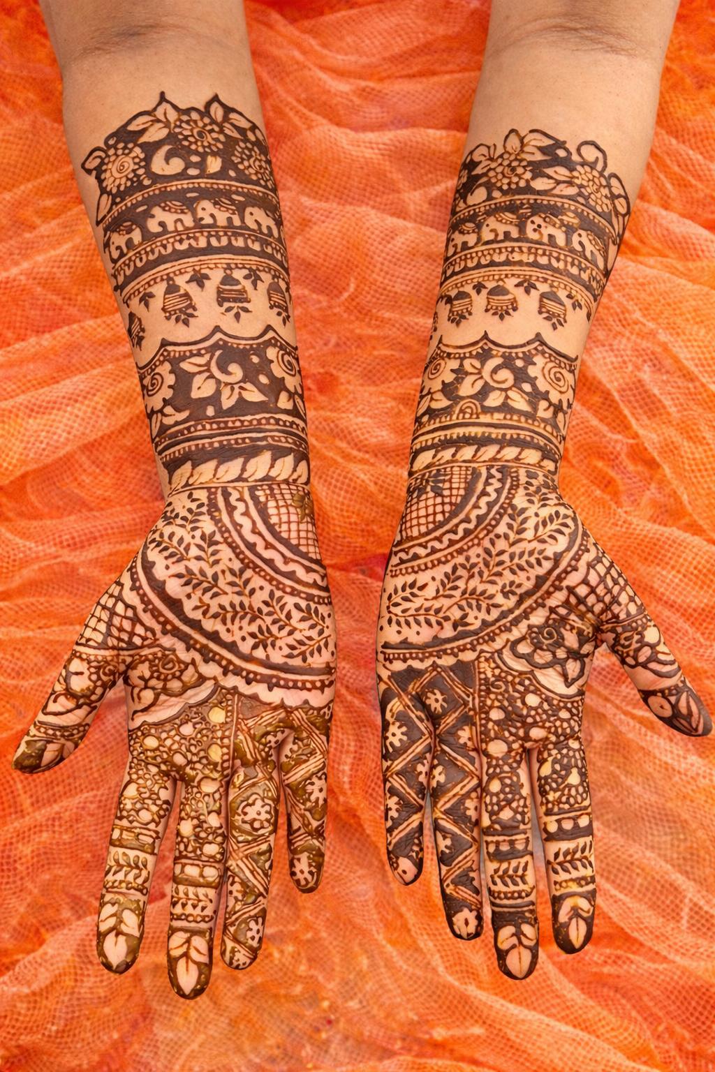 Full bridal mehndi